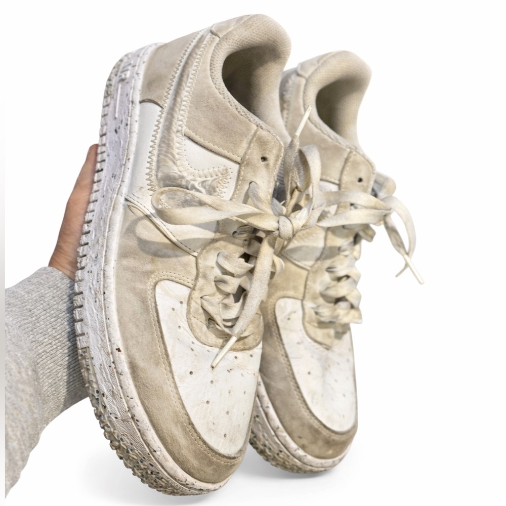 Nike Air Force 1 Crater Women’s Sneakers Size 8 Summit White DH0927-101